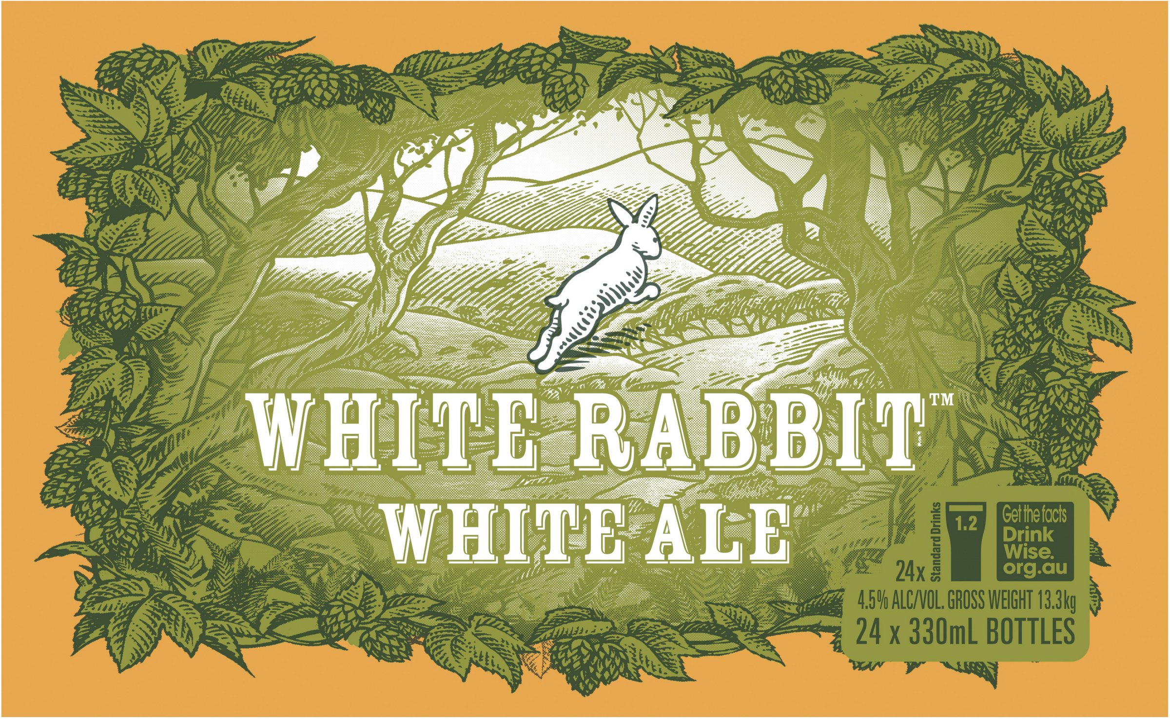 White Rabbit White Ale Bottle 330mL Liquorland