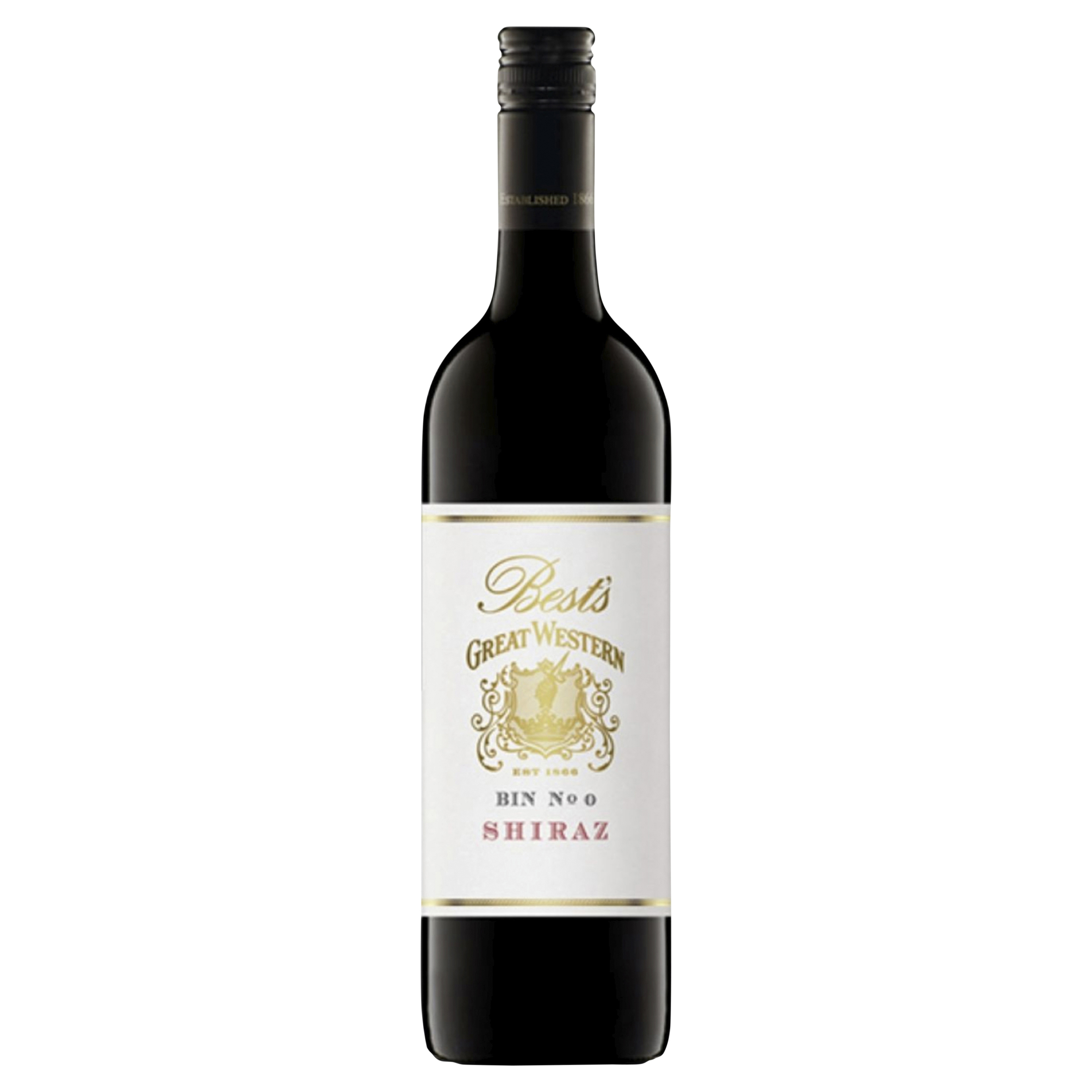 Buy Bests Great West Bin '0' Shiraz 750mL Online VC