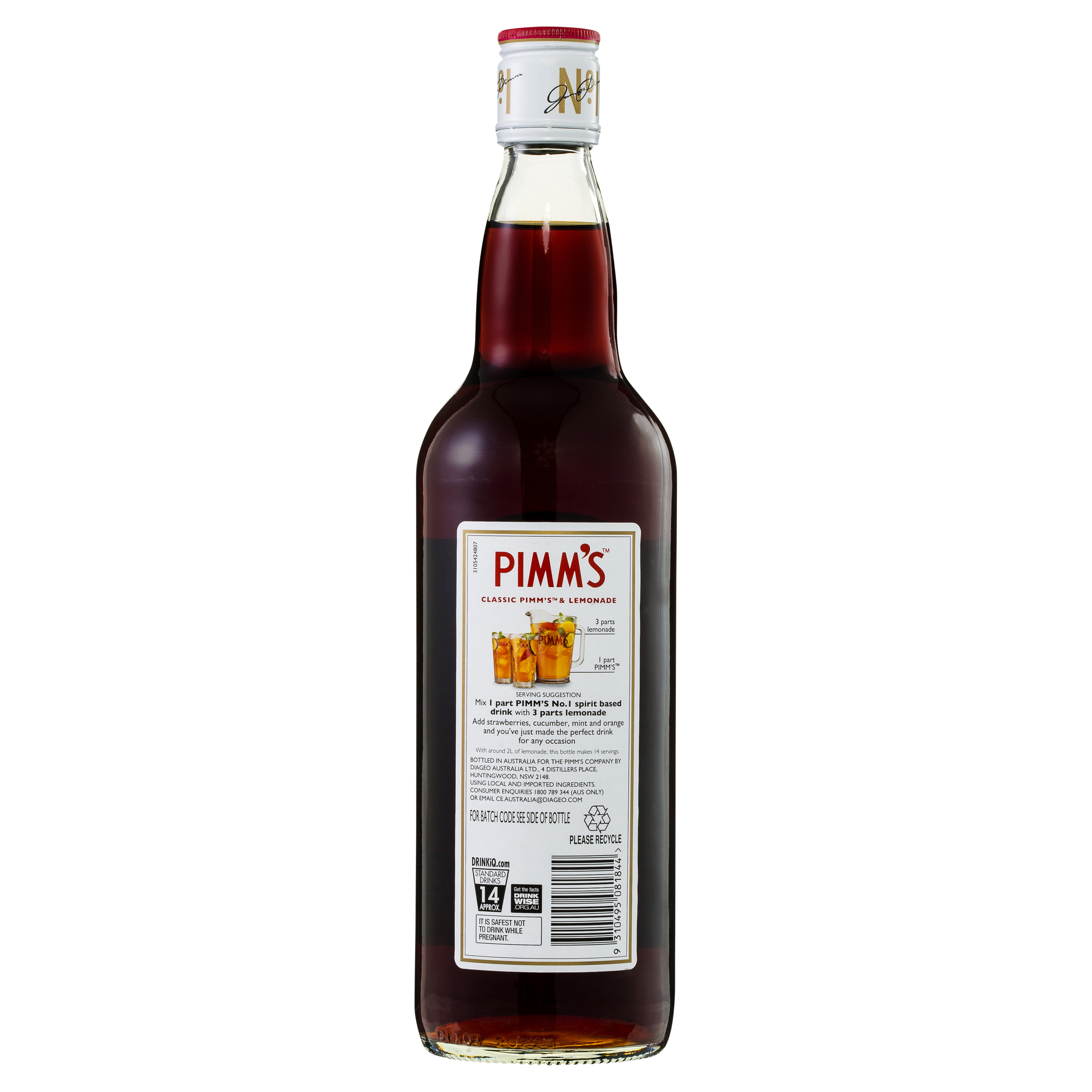 Buy Pimm's No 1 Cup 700mL Online