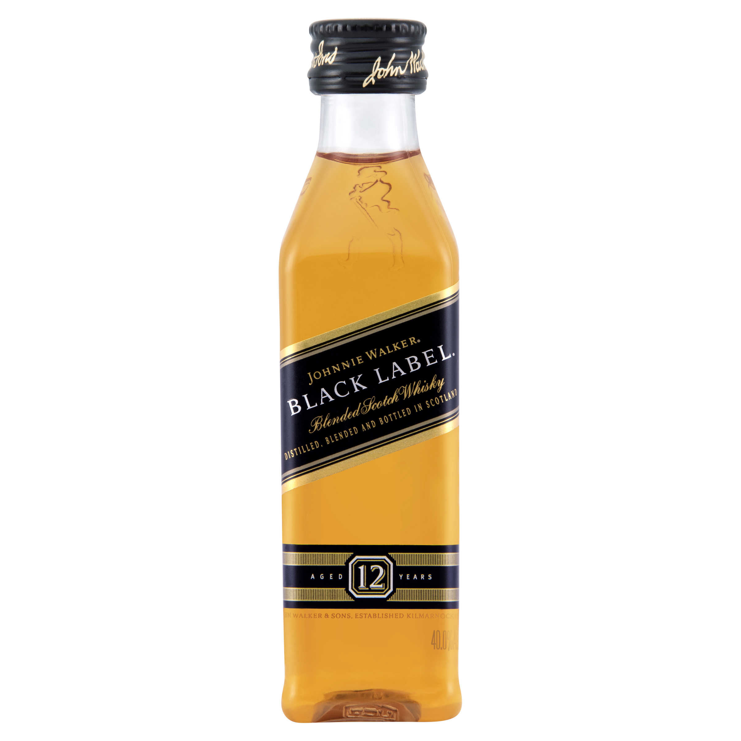 Buy Johnnie Walker Black Scotch Whisky Min 50mL Online VC