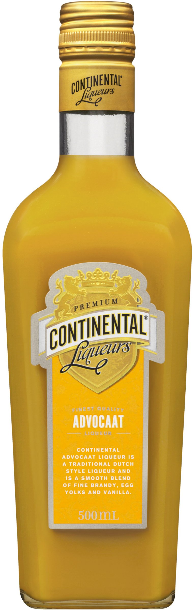 Continental Liqueurs Advocaat 500mL Liquorland