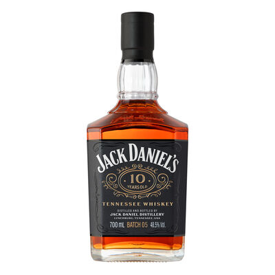 Jack Daniels 10 Years Old Tennessee Whiskey Batch 5 700mL Each | undefined
