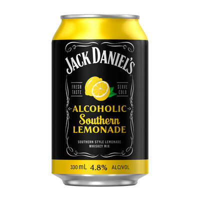Jack Daniels Southern Lemonade Can 330mL Each | Liquorland