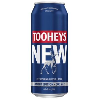Tooheys New Can 500mL Each | Liquorland