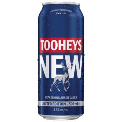 Tooheys New Can 500mL Each | Liquorland