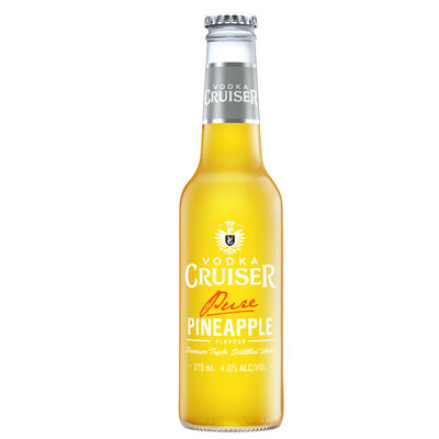 Vodka Cruiser Pure Pineapple 275mL Each | Liquorland