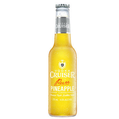 Vodka Cruiser Pure Pineapple 275mL Each | Liquorland