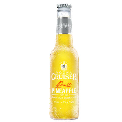 Vodka Cruiser Pure Pineapple 275mL Each | Liquorland