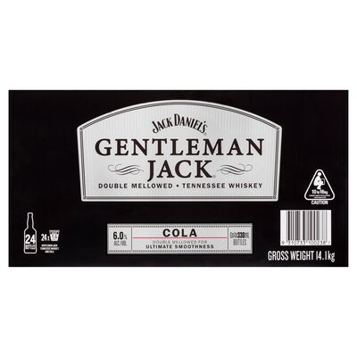 Jack Daniels Gentleman Jack Cola Bottle 330mL Carton 24 | Liquorland