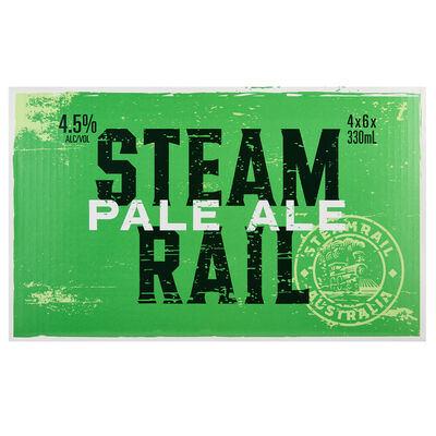 Steamrail Pale Ale Bottle 330mL Carton 24 | Liquorland