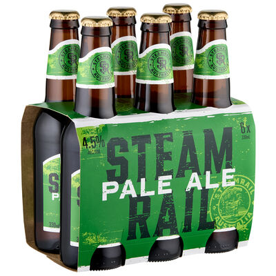 Steamrail Pale Ale Bottle 330mL Pack 6 | Liquorland