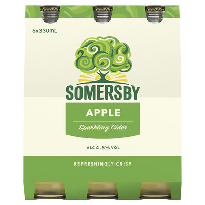 Somersby Apple Cider Bottle 330mL Pack 6 | Liquorland