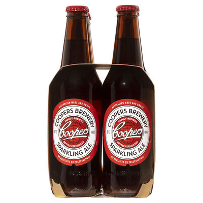 Coopers Sparkling Ale Bottle 375mL Pack 6 | Liquorland