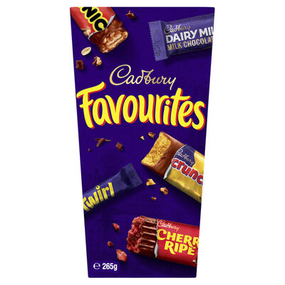 Cadbury Favourites Boxed Chocolate 265gr Each | Liquorland