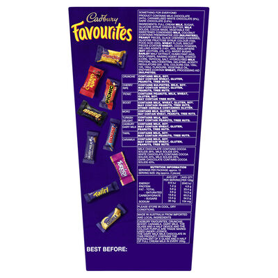Cadbury Favourites Boxed Chocolate 265gr Each | Liquorland