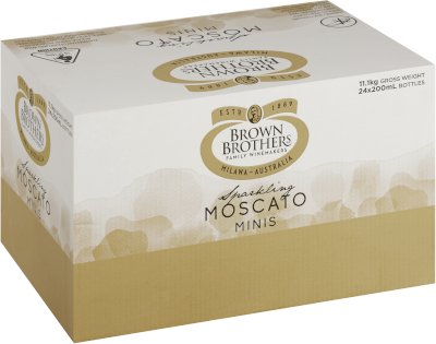 Brown Brothers Sparkling Moscato 200mL Carton 24 | Liquorland