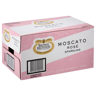 Brown Brothers Sparkling Moscato Rosa 200mL Each | undefined