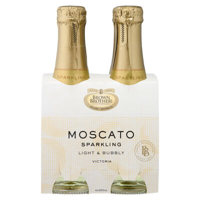 Brown Brothers Sparkling Moscato 200mL Pack 4 | Liquorland