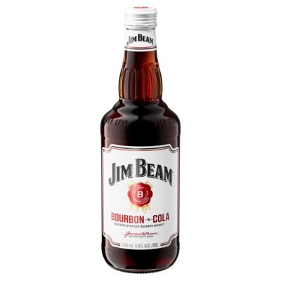 Jim Beam White Cola Bottle 500mL Each | Liquorland