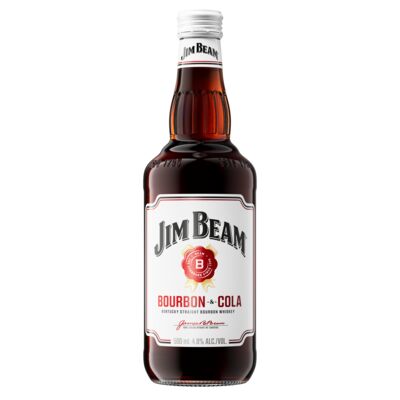 Jim Beam White Cola Bottle 500mL Each | Liquorland