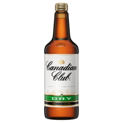Canadian Club Dry Bottle 500mL Carton 12 | Liquorland