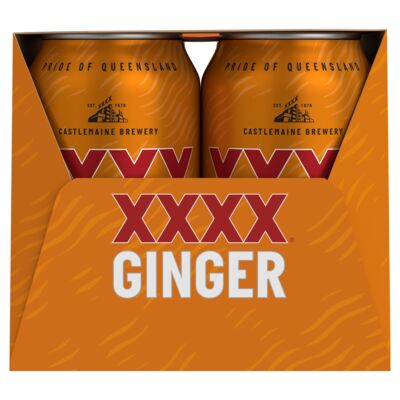 Xxxx Ginger Beer Can 330mL Pack 6 | Liquorland