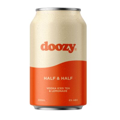 Doozy Vodka Iced Tea Peach Can 330mL Each | Liquorland