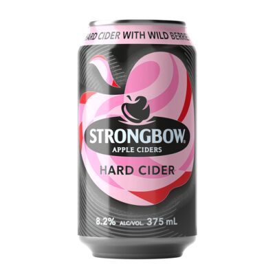 Strongbow Hard Cider With Wild Berries Can 375mL Each | Liquorland