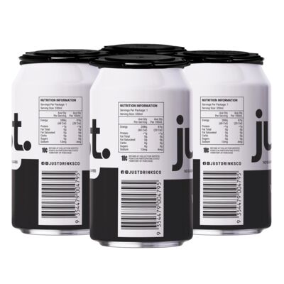 Just Vodka Soda Classic 4 Can 330mL Pack 4 | Liquorland