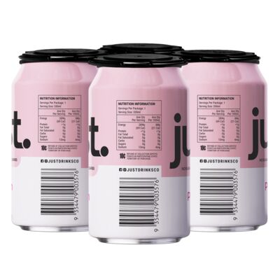 Just Pink Gin Soda Classic 4 Can 330mL Pack 4 | Liquorland