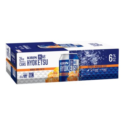Kirin Hyoketsu Mandarin Can 330mL Carton 24 | Liquorland