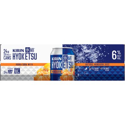 Kirin Hyoketsu Mandarin Can 330mL Carton 24 | Liquorland