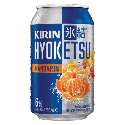 Kirin Hyoketsu Mandarin Can 330mL Each | Liquorland