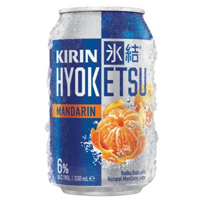 Kirin Hyoketsu Mandarin Can 330mL Each | Liquorland