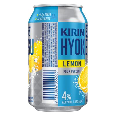 Kirin Hyoketsu Lemon 4 Can 330mL Each | Liquorland