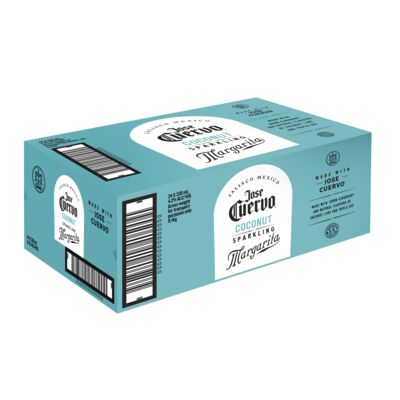 Jose Cuervo Sparkling Coconut Margarita Can 330mL Carton 24 | Liquorland