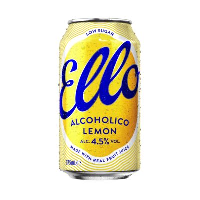 Ello Vodka Alcoholico Lemon 4 5 Can 375mL Each | Liquorland