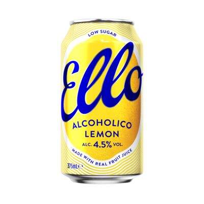 Ello Vodka Alcoholico Lemon 4 5 Can 375mL Each | Liquorland
