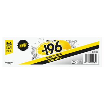  196 Double Lemon 4 5 Can 330mL Carton 24 | Liquorland