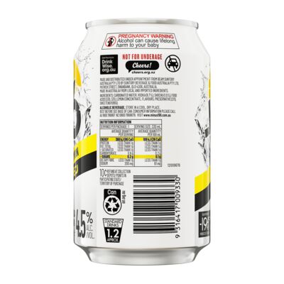  196 Double Lemon 4 5 Can 330mL Each | Liquorland
