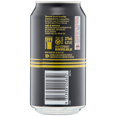 Nomikai Alcoholic Lemon Can 375mL Each | Liquorland