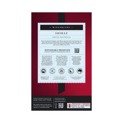 Winesmiths Premium Selection Shiraz Cask 2l Each | Liquorland