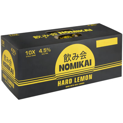 Nomikai Alcoholic Lemon Can 375mL 10pk Pack 10 | Liquorland