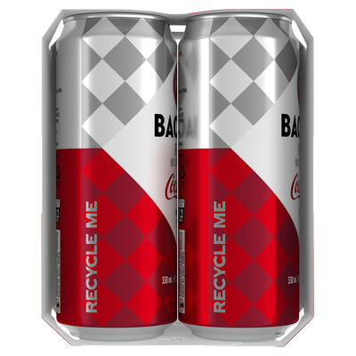 Bacardi Coca Cola Can 330mL Pack 4 | Liquorland