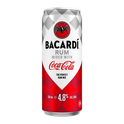 Bacardi Coca Cola Can 330mL Each | Liquorland