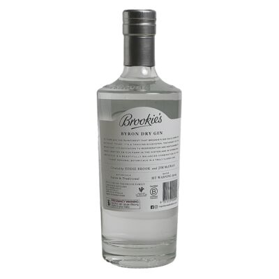 Brookie S Byron Dry Gin 700mL Each | Liquorland