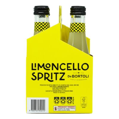 De Bortoli Limoncello Spritz 200mL Pack 4 | Liquorland