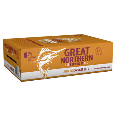 Great Northern Ginger Beer 3 5 Can 330mL Carton 24 | Liquorland