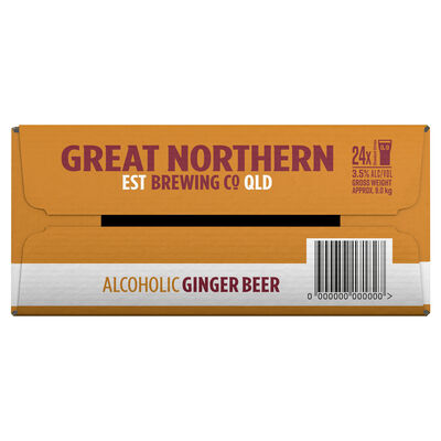 Great Northern Ginger Beer 3 5 Can 330mL Carton 24 | Liquorland