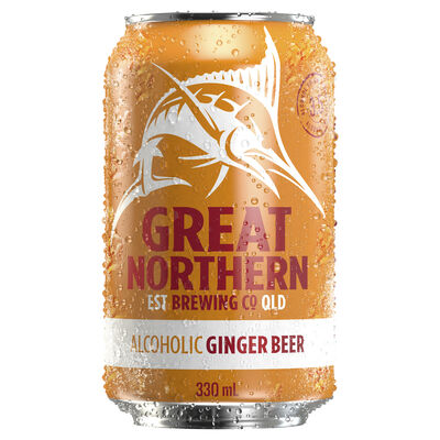 Great Northern Ginger Beer 3 5 Can 330mL Each | Liquorland